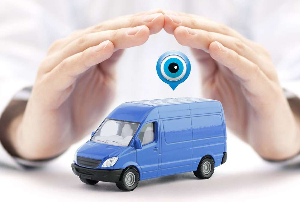 Security systems for the cargo space of vans
